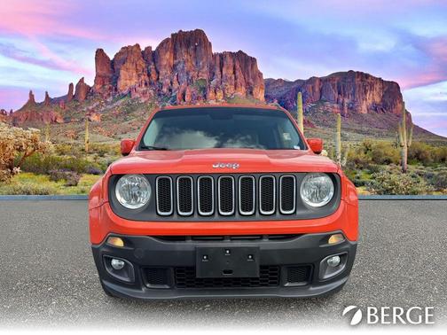 Omaha Orange 2015 Jeep Renegade Latitude