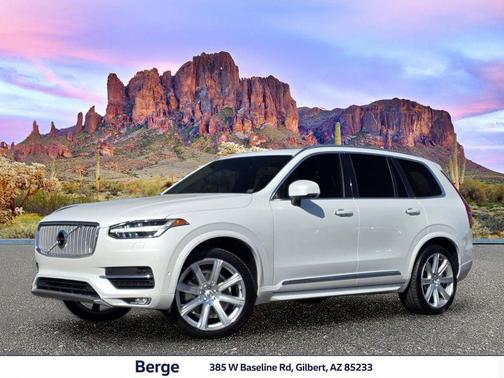 Crystal White 2018 Volvo XC90 T6 Inscription