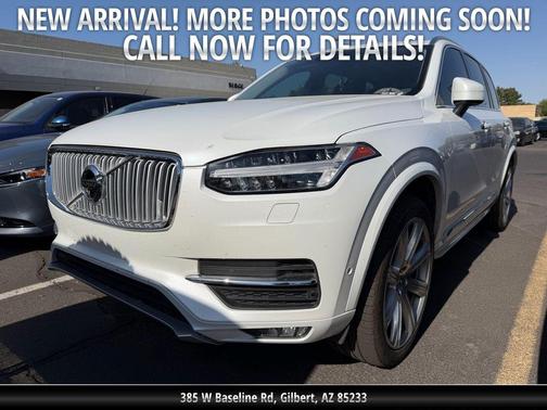 Crystal White 2018 Volvo XC90 T6 Inscription