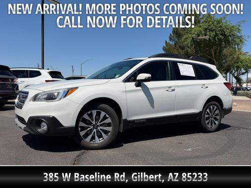 White 2017 Subaru Outback 2.5i Limited