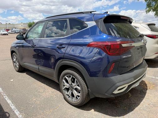 Ocean Blue 2021 Kia Seltos EX