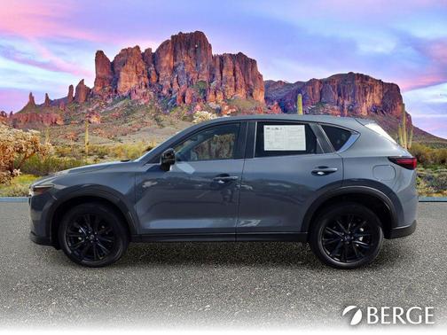 Gray Metallic 2025 Mazda CX-5 2.5 S Carbon Edition