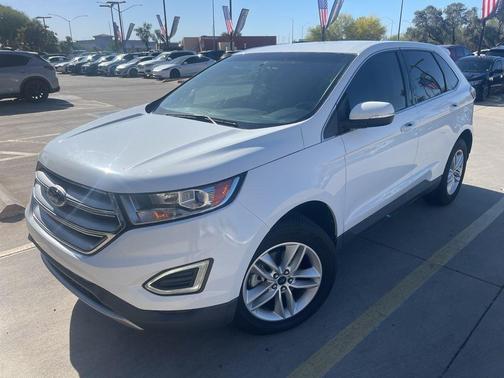 Oxford White 2017 Ford Edge SEL