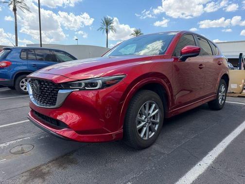 Soul Red Crystal Metallic 2024 Mazda CX-5 Select
