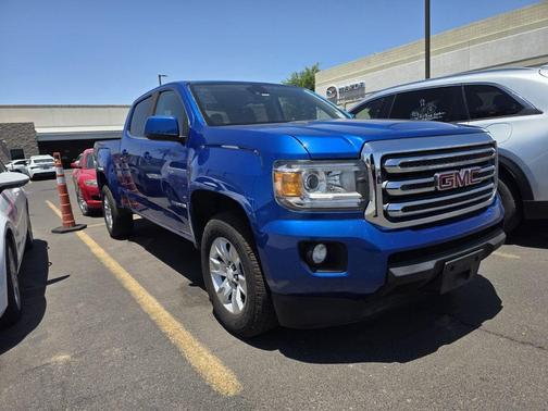 Marine Blue Metallic 2018 GMC Canyon SLE