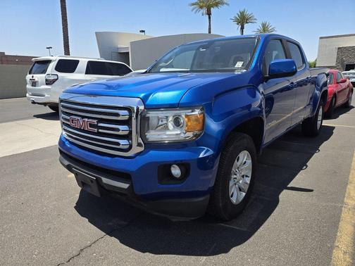Marine Blue Metallic 2018 GMC Canyon SLE