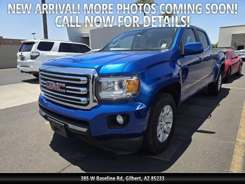 Marine Blue Metallic 2018 GMC Canyon SLE
