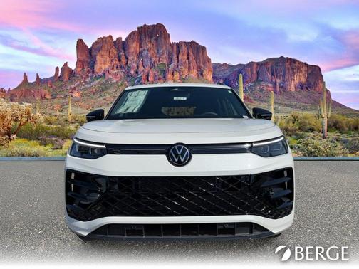Opal White Pearl 2026 Volkswagen Tiguan 2.0T SE R-Line Black