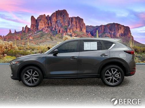 Machine Gray Metallic 2018 Mazda CX-5 Touring
