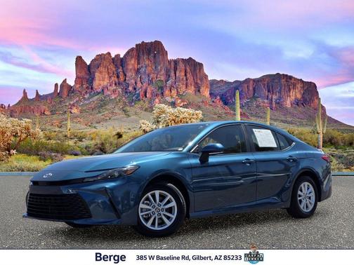 Blue 2025 Toyota Camry LE