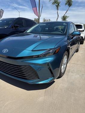 Blue 2025 Toyota Camry LE