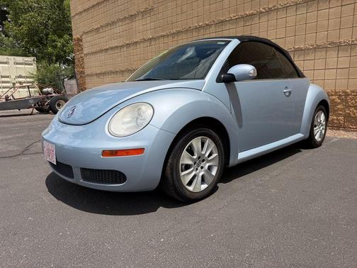 Blue 2010 Volkswagen New Beetle