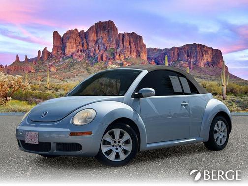 Blue 2010 Volkswagen New Beetle