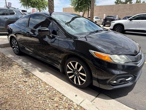 Black 2014 Honda Civic EX-L