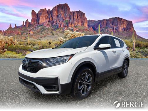 Platinum White Pearl 2022 Honda CR-V EX