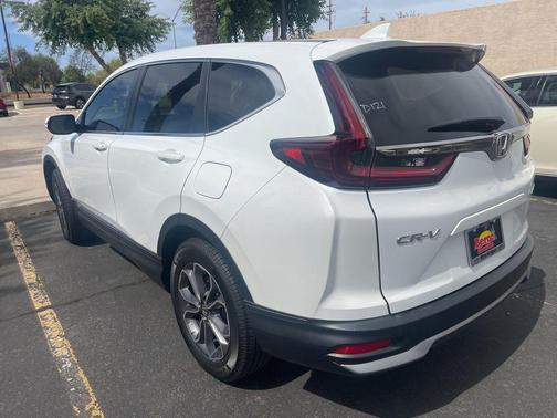 Platinum White Pearl 2022 Honda CR-V EX