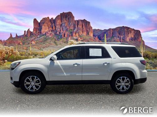 White Diamond Clearcoat 2015 GMC Acadia SLT-1