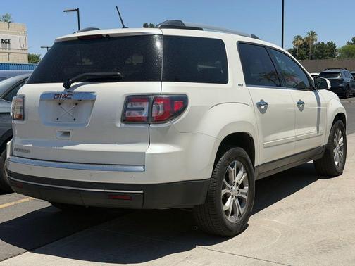 White Diamond Clearcoat 2015 GMC Acadia SLT-1