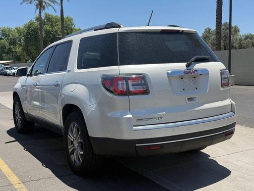 White Diamond Clearcoat 2015 GMC Acadia SLT-1