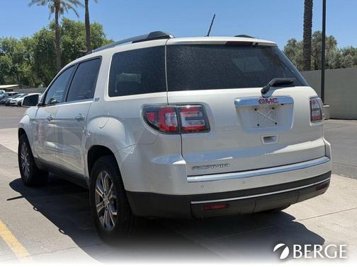 White Diamond Clearcoat 2015 GMC Acadia SLT-1