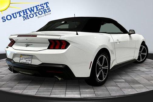White 2025 Ford Mustang EcoBoost Premium