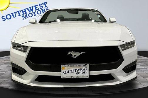 White 2025 Ford Mustang EcoBoost Premium
