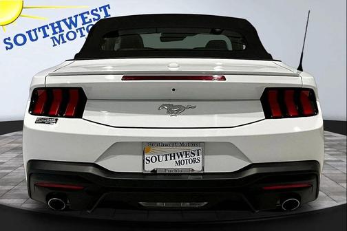 White 2025 Ford Mustang EcoBoost Premium