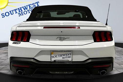 White 2025 Ford Mustang EcoBoost Premium