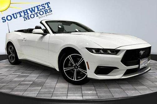 White 2025 Ford Mustang EcoBoost Premium