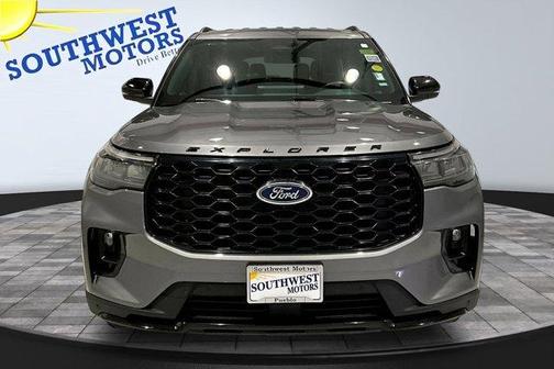 Gray 2025 Ford Explorer ST-Line