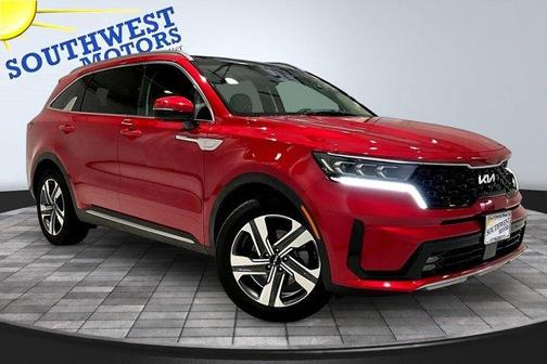 Runway Red 2023 Kia Sorento Hybrid SX Prestige