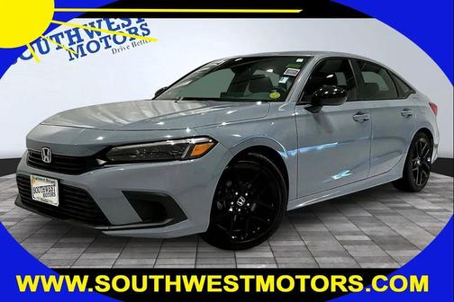 Gray 2023 Honda Civic Sport