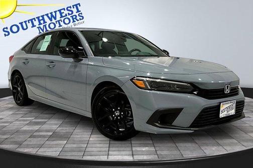 Gray 2023 Honda Civic Sport