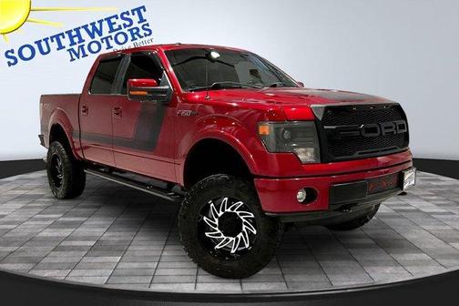 Red 2014 Ford F-150 XL
