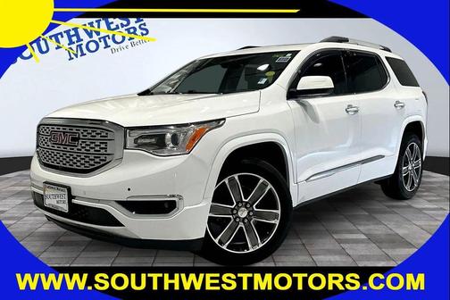 Summit White 2019 GMC Acadia Denali