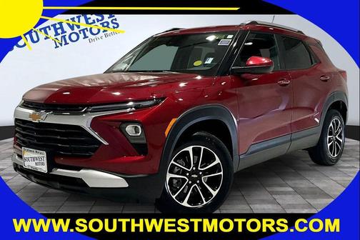 Crimson Metallic 2025 Chevrolet Trailblazer LT