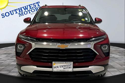 Crimson Metallic 2025 Chevrolet Trailblazer LT