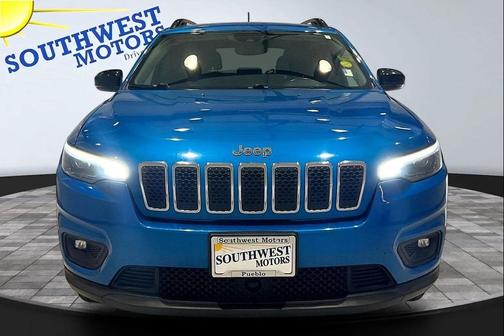 Hydro Blue Pearlcoat 2022 Jeep Cherokee Latitude Lux
