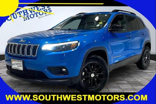 Hydro Blue Pearlcoat 2022 Jeep Cherokee Latitude Lux
