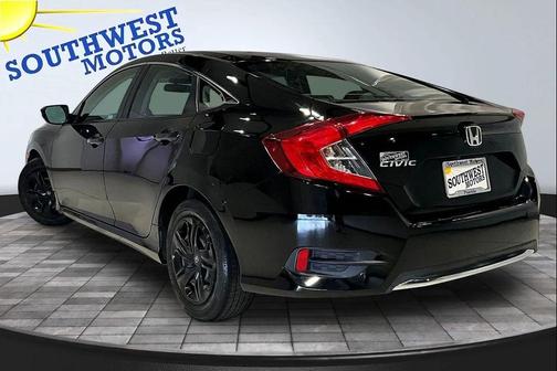 Black Copper Pearl 2020 Honda Civic LX