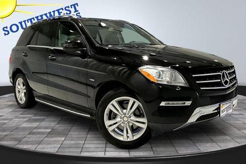 Black 2012 Mercedes-Benz M-Class ML 350 4MATIC
