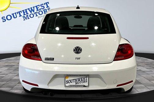 White 2014 Volkswagen Beetle 2.0L TDI