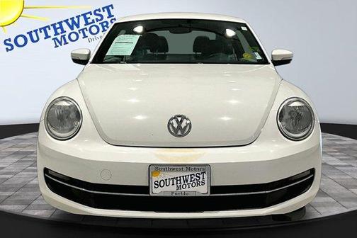 White 2014 Volkswagen Beetle 2.0L TDI