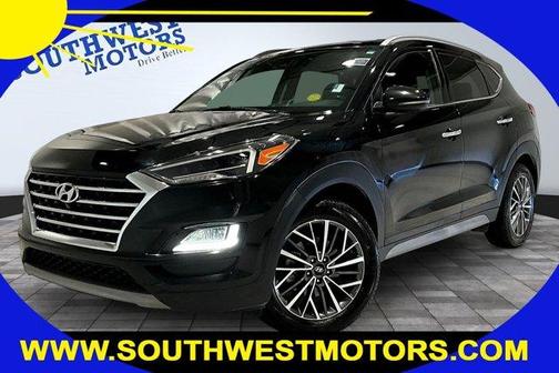 Black Noir Pearl 2021 Hyundai TUCSON Limited