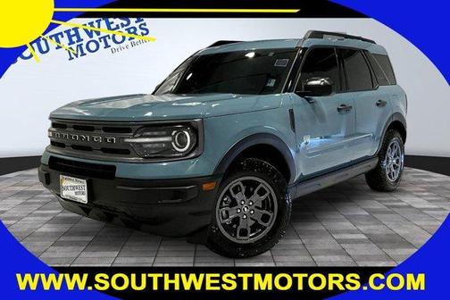 Blue 2023 Ford Bronco Sport Big Bend