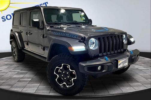 Granite Crystal Metallic Clearcoat 2023 Jeep Wrangler 4xe Rubicon