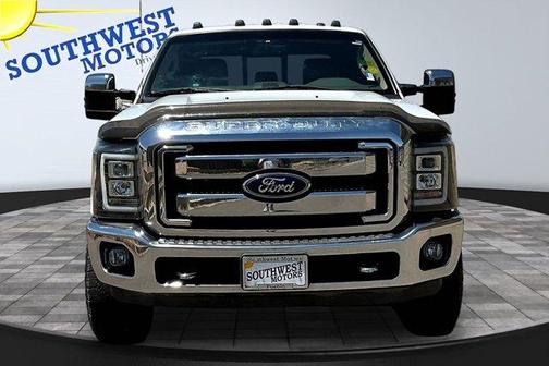 White 2016 Ford F-350 Lariat Super Duty