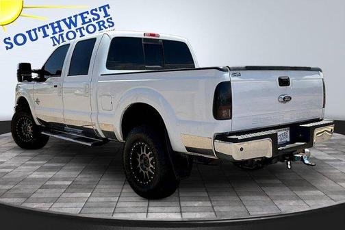White 2016 Ford F-350 Lariat Super Duty