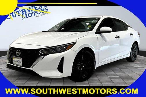 Cloud White 2024 Nissan Sentra S