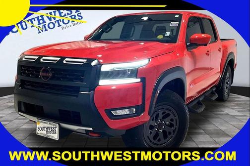Afterburn Orange 2025 Nissan Frontier PRO-4X
